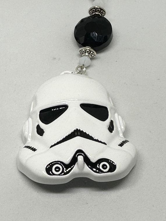 TROOPER FACE- XLG Car Accessories Rear View Mirror Car Charm, Car