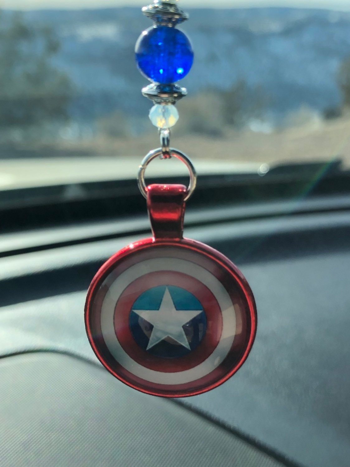 Captain america car accessories deals
