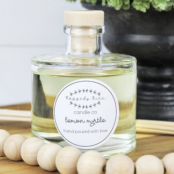 Lemon Myrtle Reed Diffuser – Raggedy Bits Candle Co.