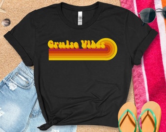 Cruise Vibes Orange Sun Unisex sizing Vacation Spring Break Family Holiday