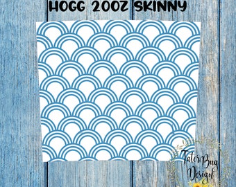 Rainbow Template 20oz Skinny