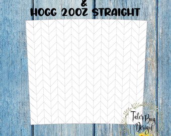 Tangram 20oz template