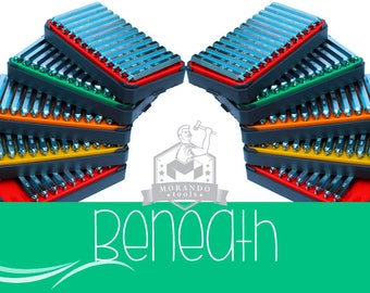BENEATH font Stamps, Complete Set. Different Size Option ;) Professional tool Stamps
