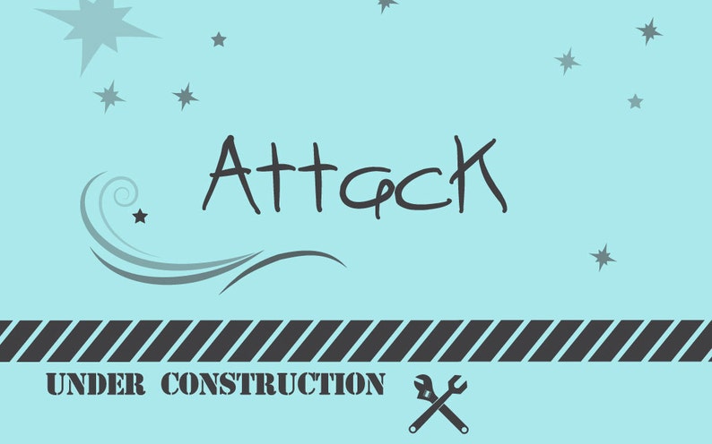 Professional tool Stamps Attack font STAMPS,Complete Set. Different Sizes Option ;