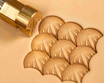 Large custom leather stamp , brass stamp for leather , custom emboss  stamping stamp tools