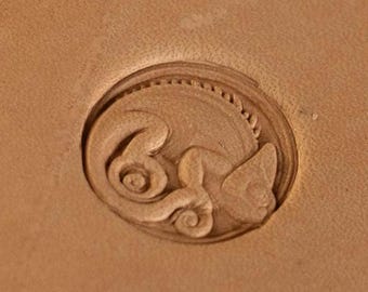 LT655 Cameleon Leather Stamping Tool– Cameleon 19x20mm (3/4&quot; x 11/14&quot;)
