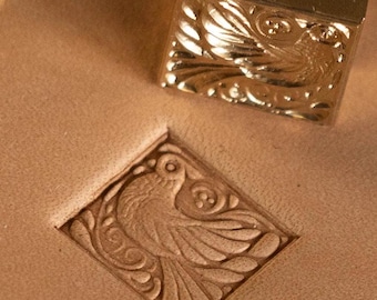 LT652 Whimsical Bird Leather Stamping Tool– Whimsical Bird 20x19mm (11/14&quot; x 3/4&quot;)