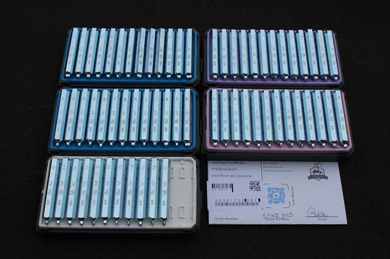 Professional tool Stamps Attack font STAMPS,Complete Set. Different Sizes Option ;