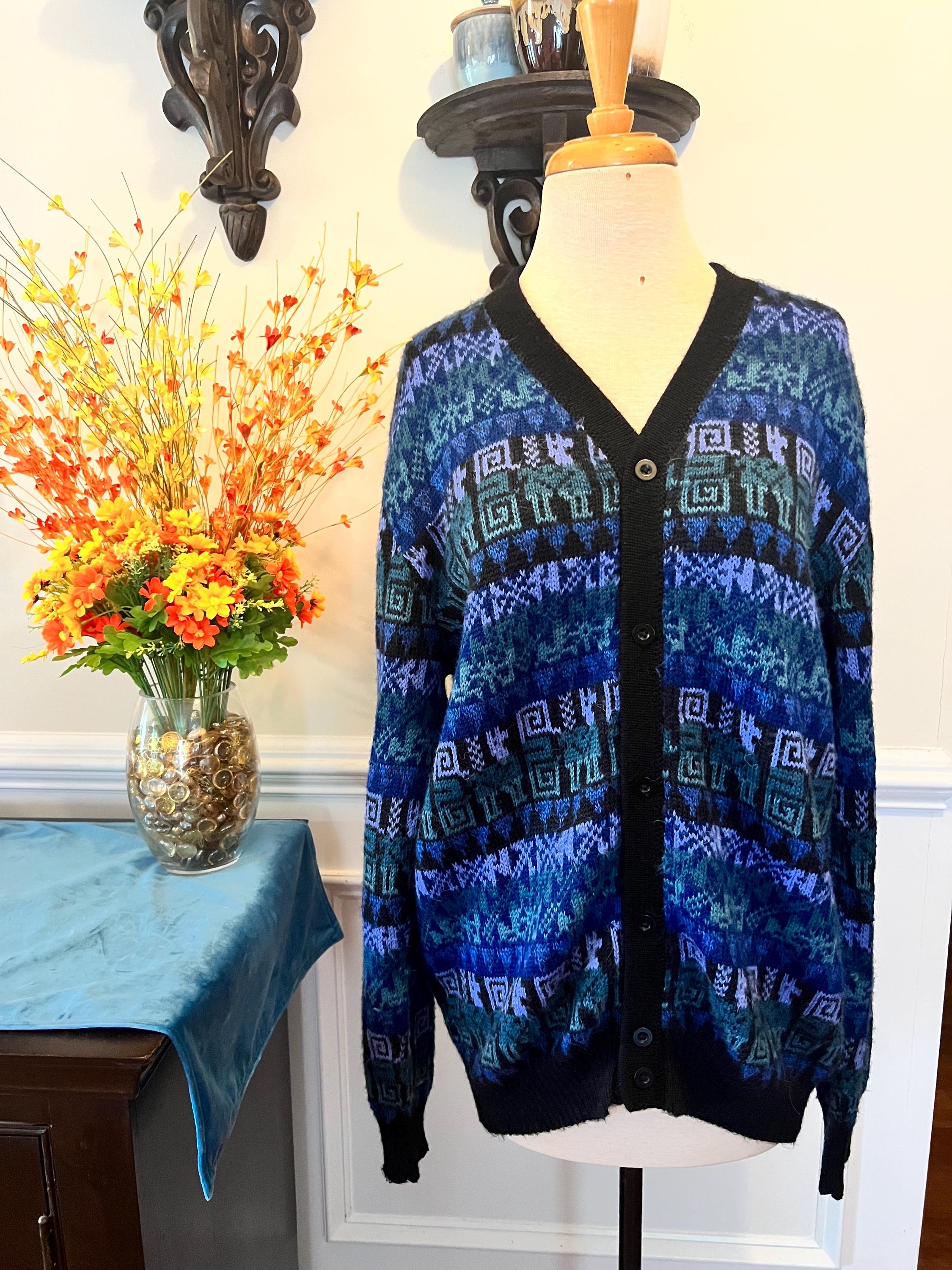 90s Peruvian Sweater - Main Image