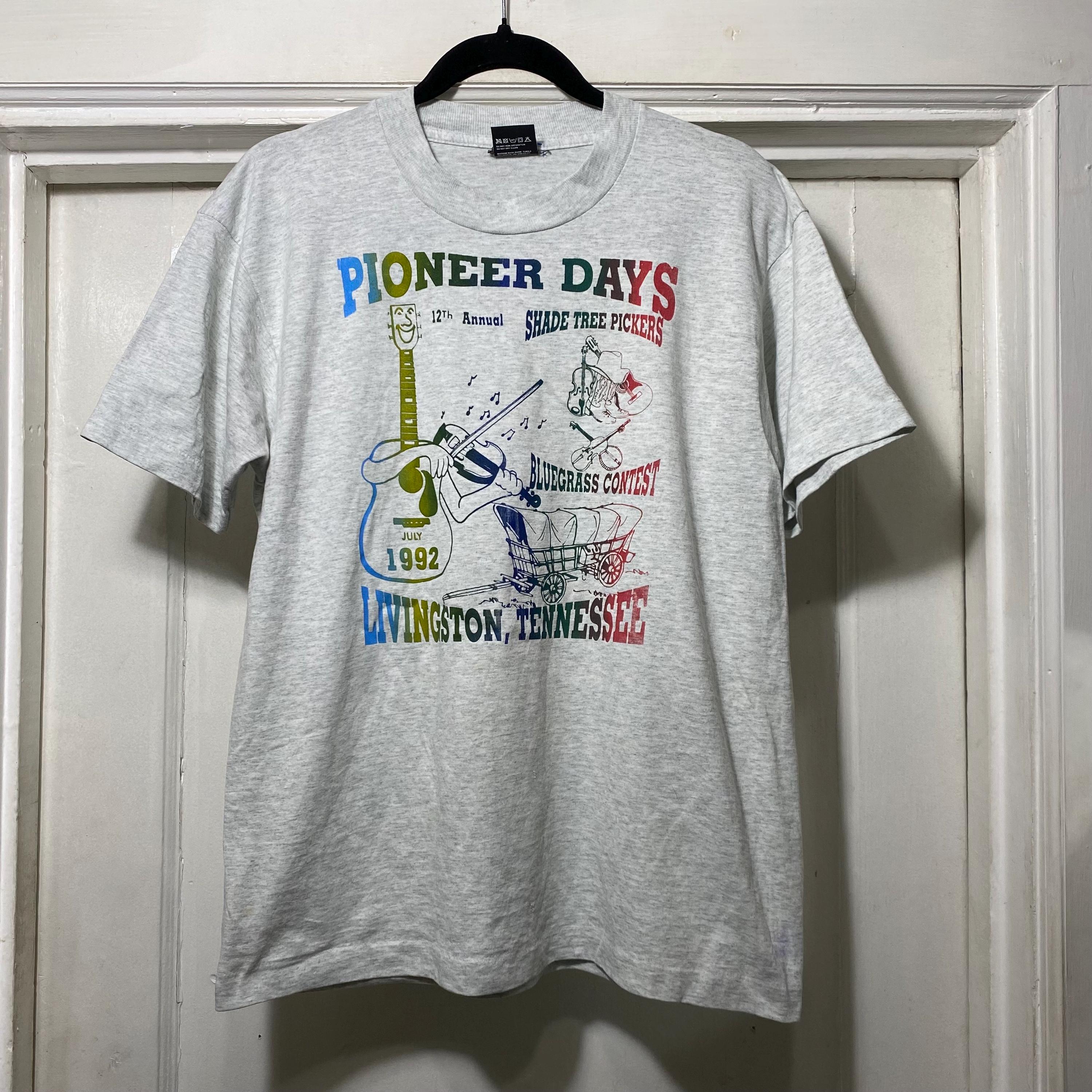 Vintage July 1992 Pioneer Days Livingston, TN T-shirt - Etsy