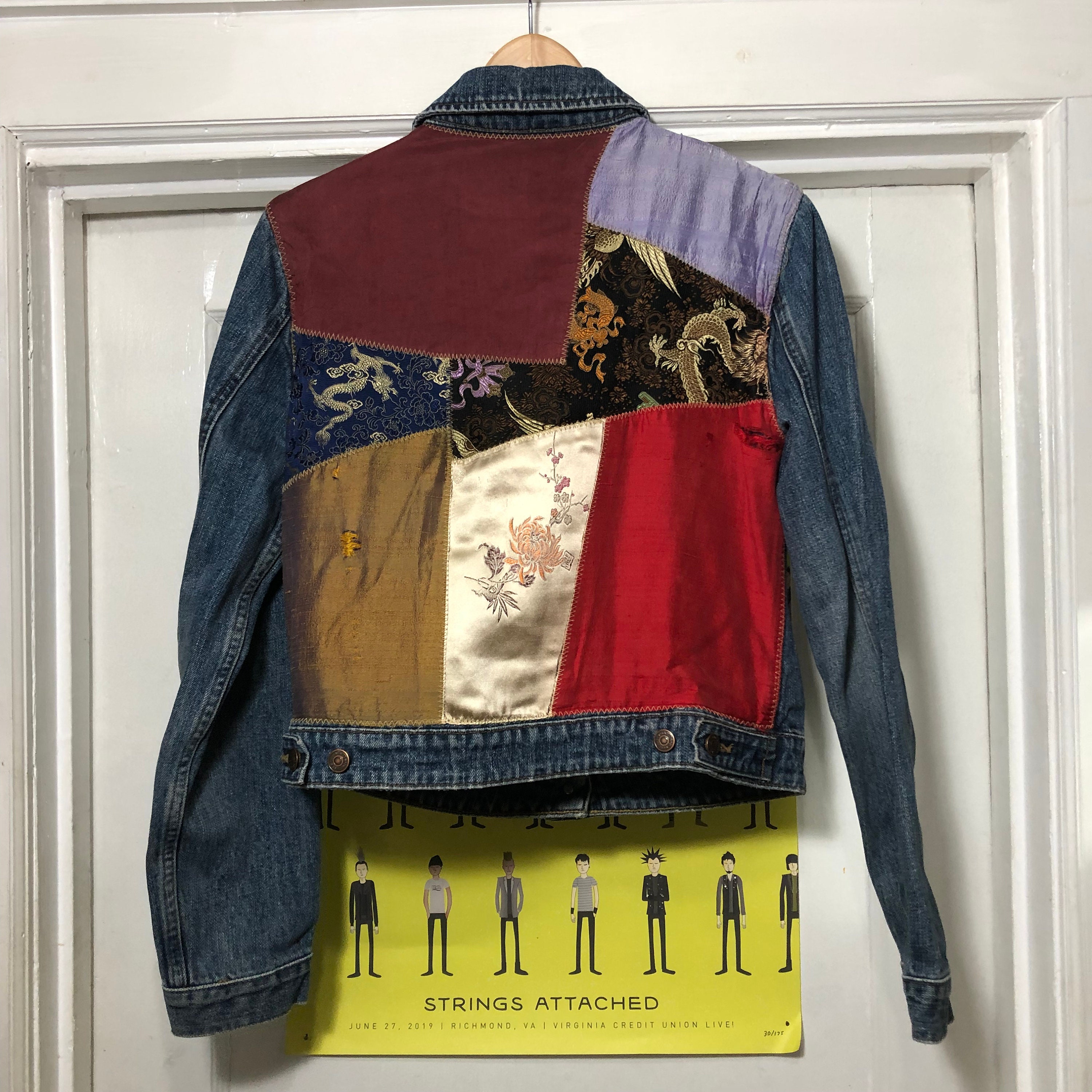 Gap Patchwork Denim Jacket