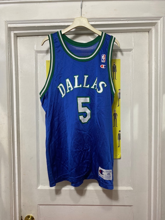 Vintage Dallas Mavericks Jason Kidd Basketball Jer