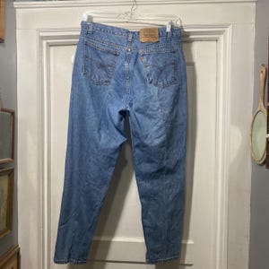 Levi's 501XX Vintage Taille 48 - Coupe Droite Regular - Fabriqué Au Mexique - Occasion TB