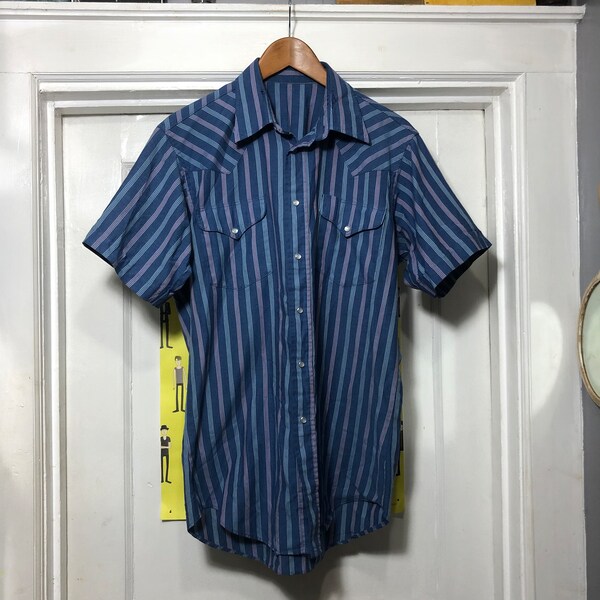 EMBROIDERED SNAP BUTTON SHIRT main image 0
