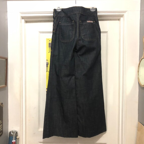 Vintage Hudson Brand Side Zip Jeans Size "27"