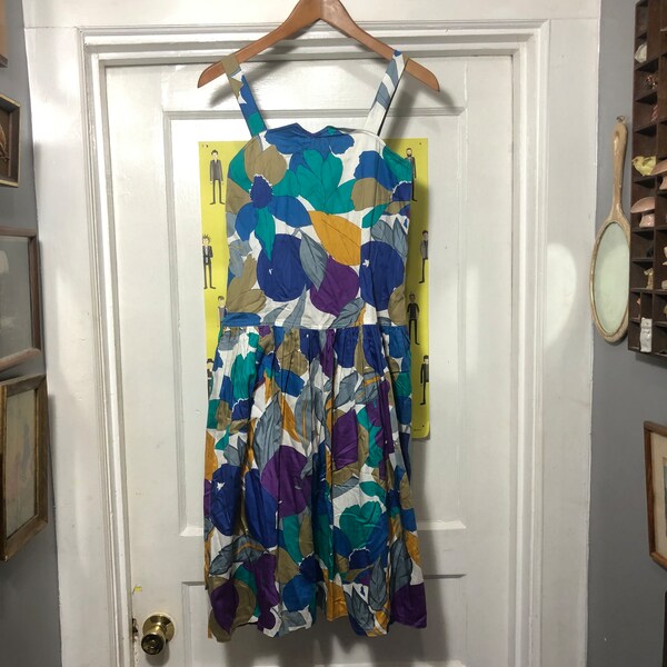 Vintage Fruit Print Sundress