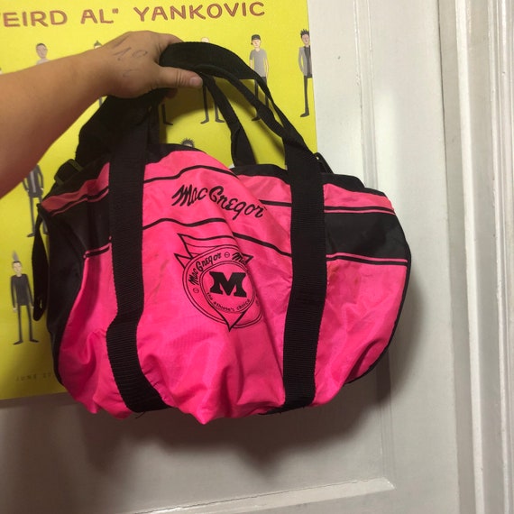 Vintage Neon Pink Macgregor Mini Duffel 