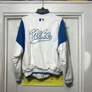 Vintage 80s Rare Nike Cotton Baseball Jacket