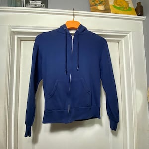 Vintage 70s Zip Hoodie - Etsy