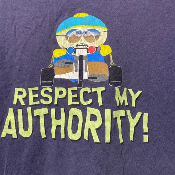 Vintage Southpark “Respect My Authority!” Cartman… - image 2