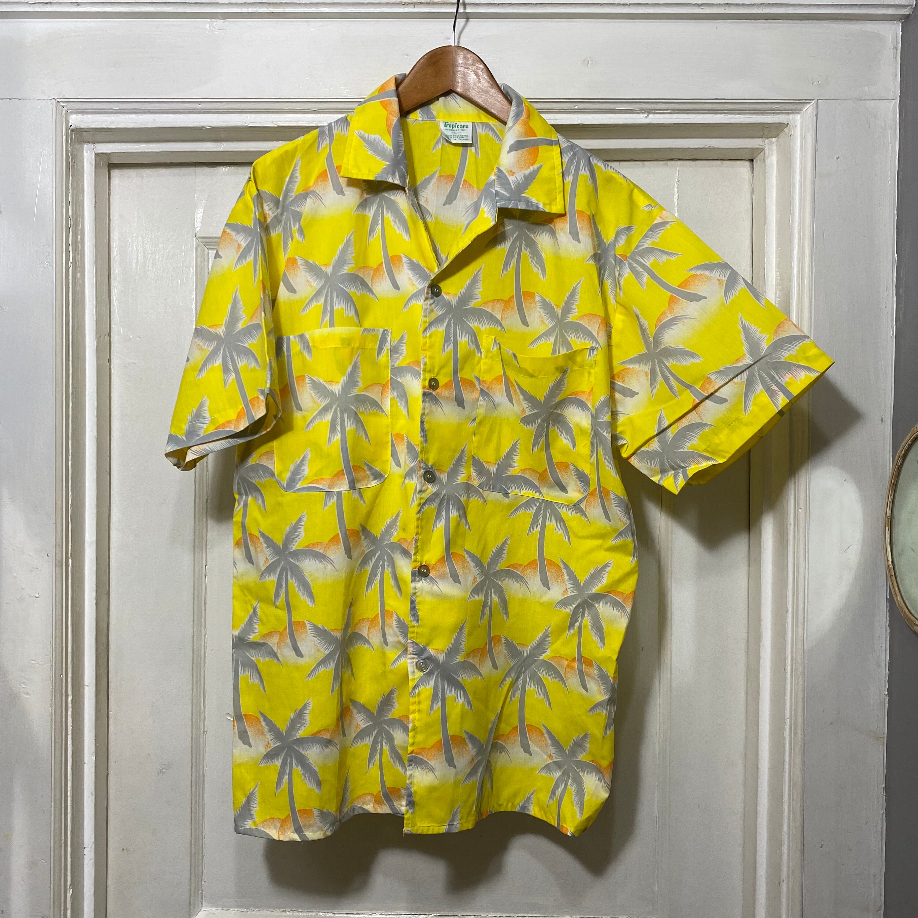 トップス WACKOMARIA Vintage Palm tree Knit XL 51EUIm0VZWL.jpg