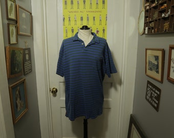 Vintage Polo by Ralph Lauren USA Made Striped Polo Shirt