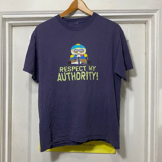 Vintage Southpark “Respect My Authority!” Cartman… - image 1