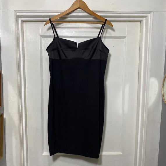Vintage 90s/Y2k My Michelle Black Minidress