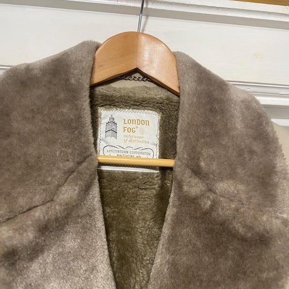 Vintage London Fog Grey/beige Collared Jacket