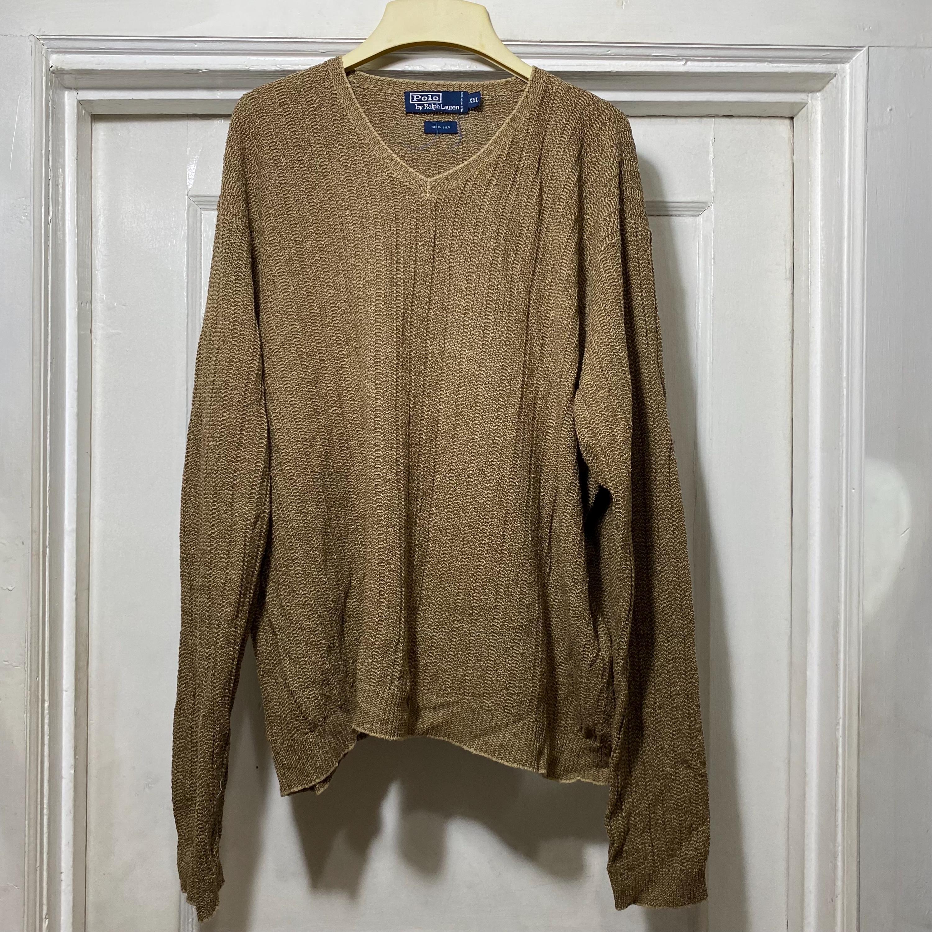 Vintage 100% Silk Sweater by Polo Ralph Lauren - Etsy
