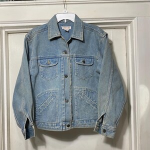 Vintage Light Wash Denim Jacket by Cherokee