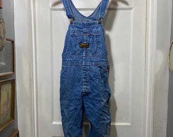 Vintage Cutoff Denim Overalls by Washington Dee Cee