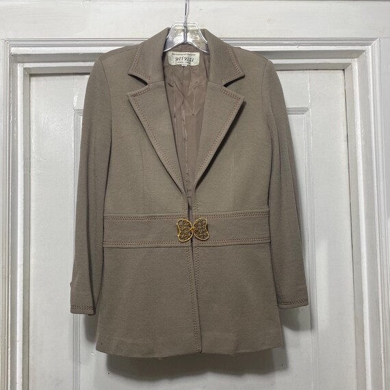 Vintage Wool Blend Blazer Jacket (Some Damage) by Mina of Ginza Tokyo