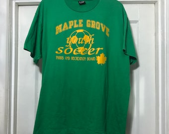 Vintage Maple Grove Youth Soccer T-Shirt