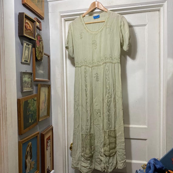 Vintage Pale Green Dress by MiMi
