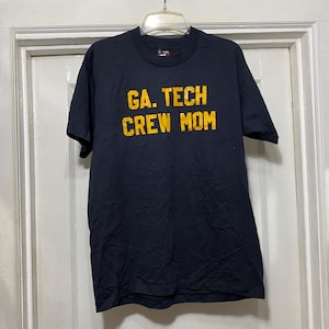 Vintage Single Stitch Georgia Tech Crew Mom T-shirt