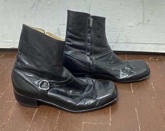70s ビンテージ　フローシャイム　エナメル　9D Florsheim Black 1970s Vintage Shoes for Men for sale | eBay