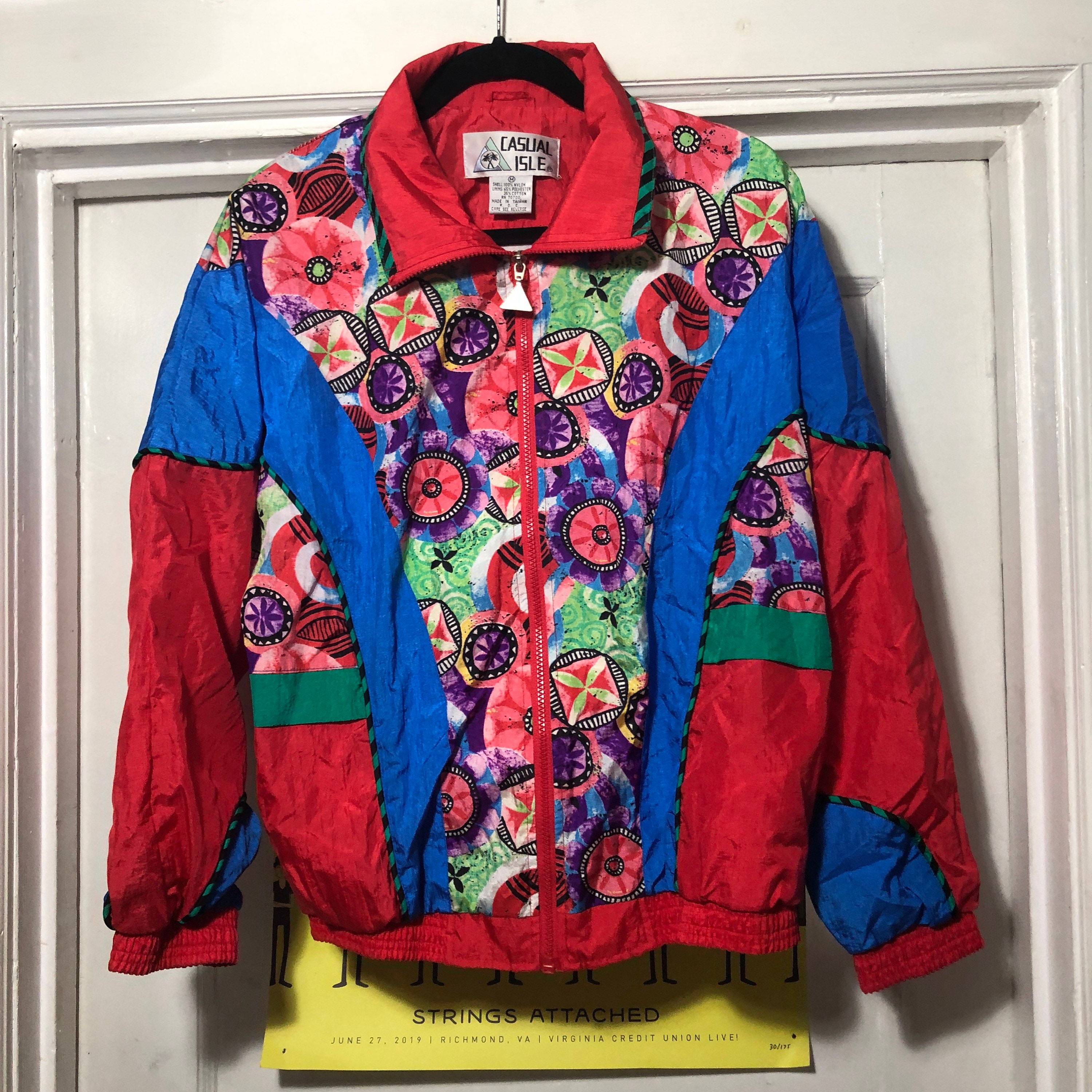 Colorful Windbreaker - Etsy Ireland