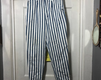 Striped Jeans - Etsy