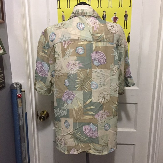 Vintage Bon Worth Button Up Seashell And Fish Pri… - image 2