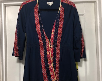 Vintage 60s/70s Jonathan Logan Tunic Blouse