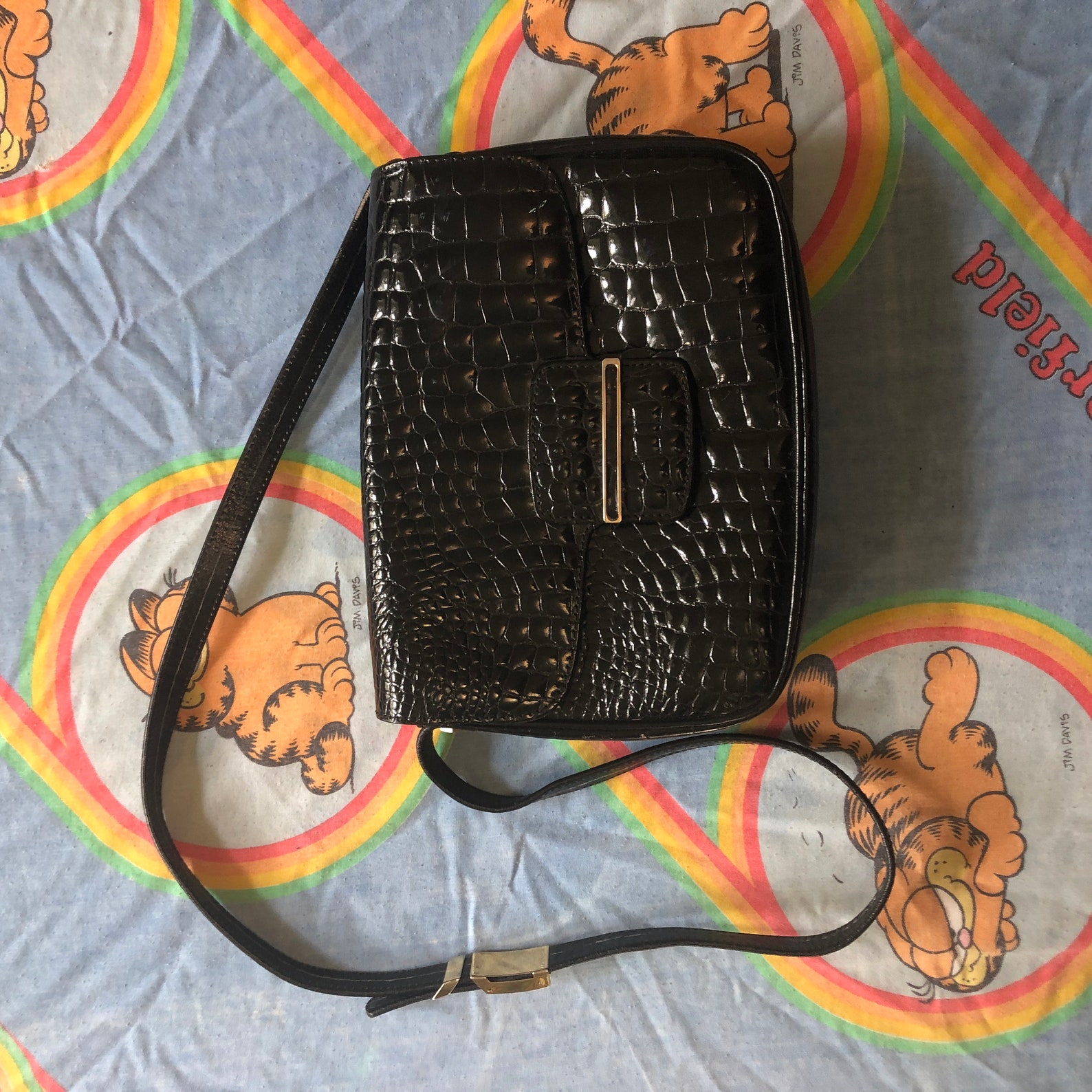 Vintage Pourchet Purse Paris France Leather Patent Purse Etsy