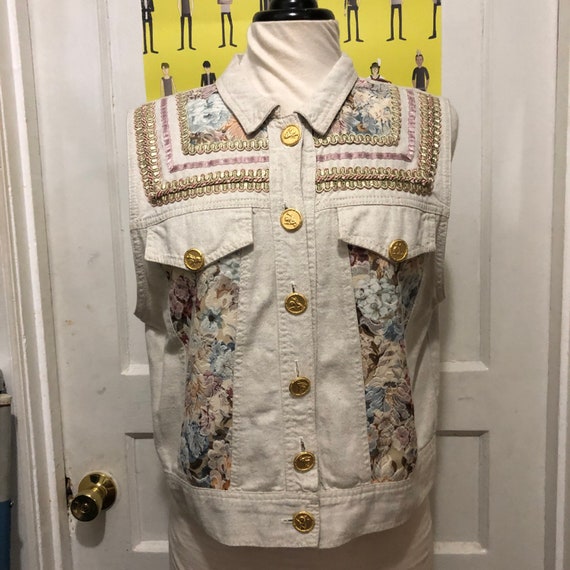 Vintage Saint Germain Paris Vest