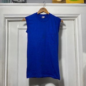 Canotta blu scuro vintage