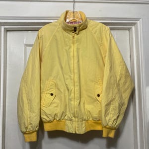 Giubbotto bomber giallo American Eagle vintage anni &#39;80/&#39;90