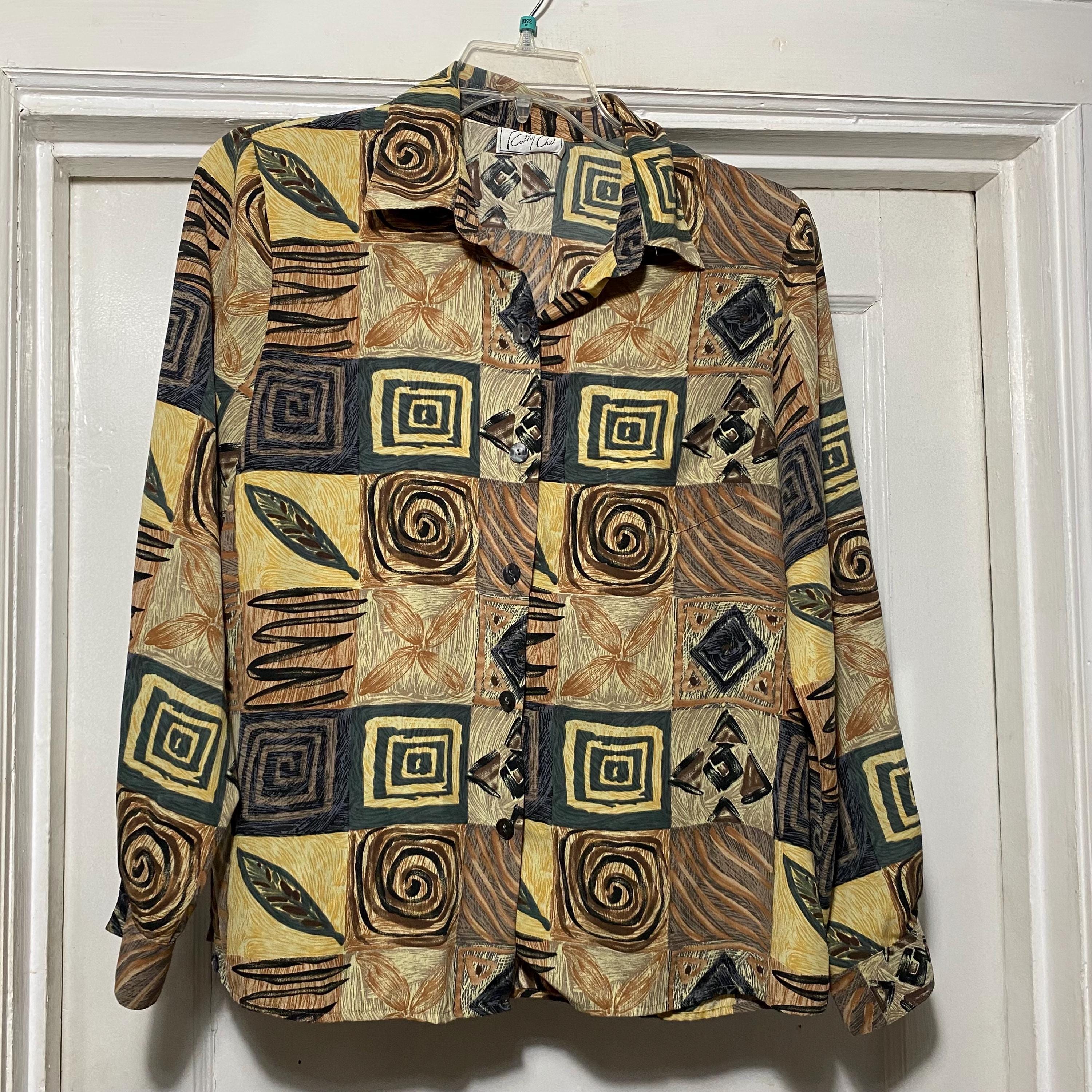 トップス 60's vintage rayon shirt f1d01d7482b6236d136c249adb1f20