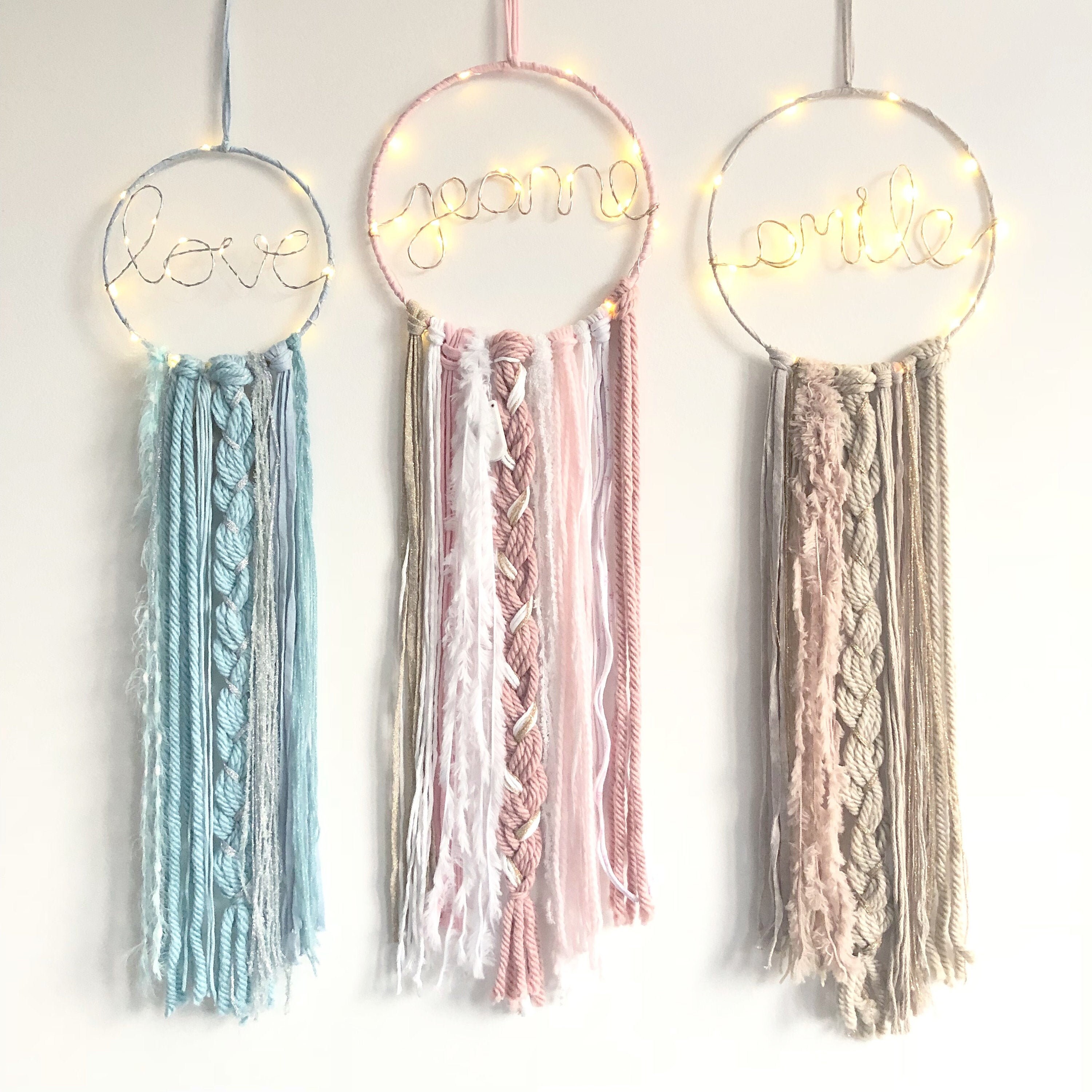 Attrape Reves Lumineux Personnalisable