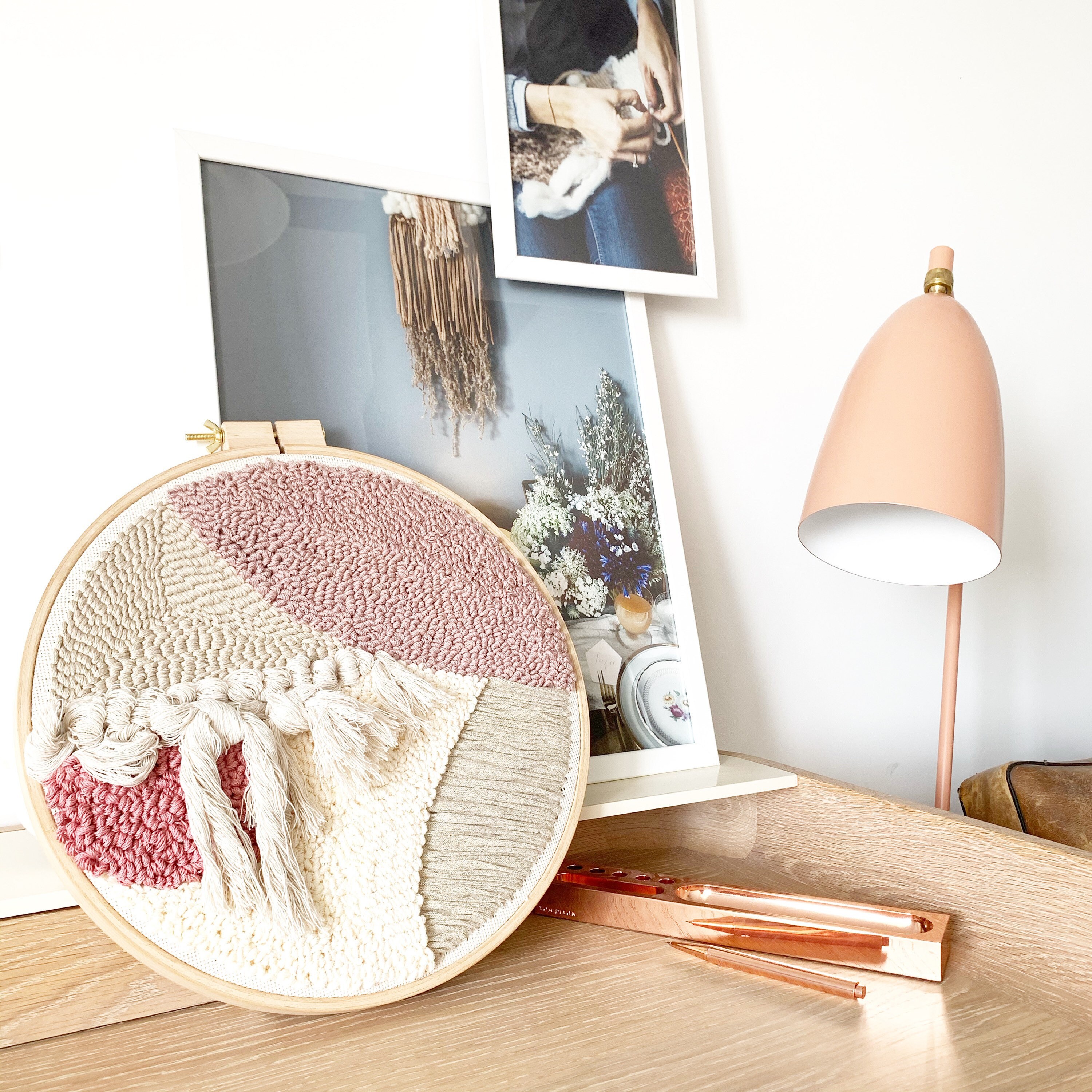 Punchneedle Décoration Murale