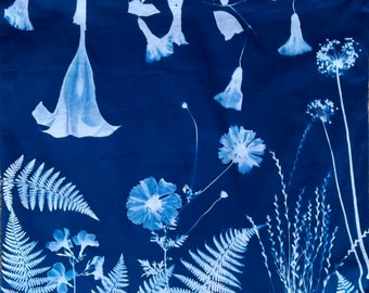 Cyanotype Wall Hanging