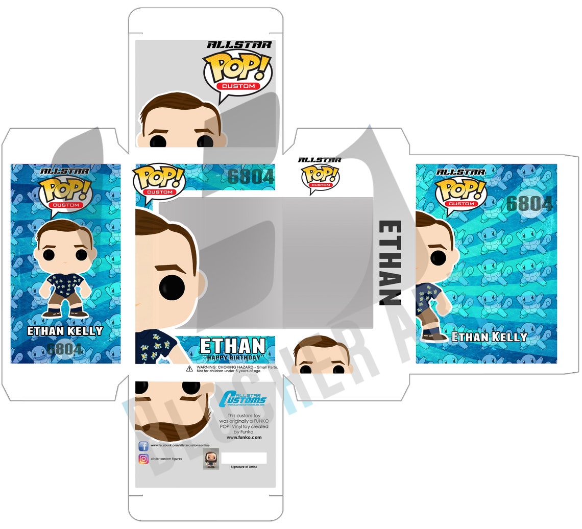 Custom Funko Pop Box - Etsy